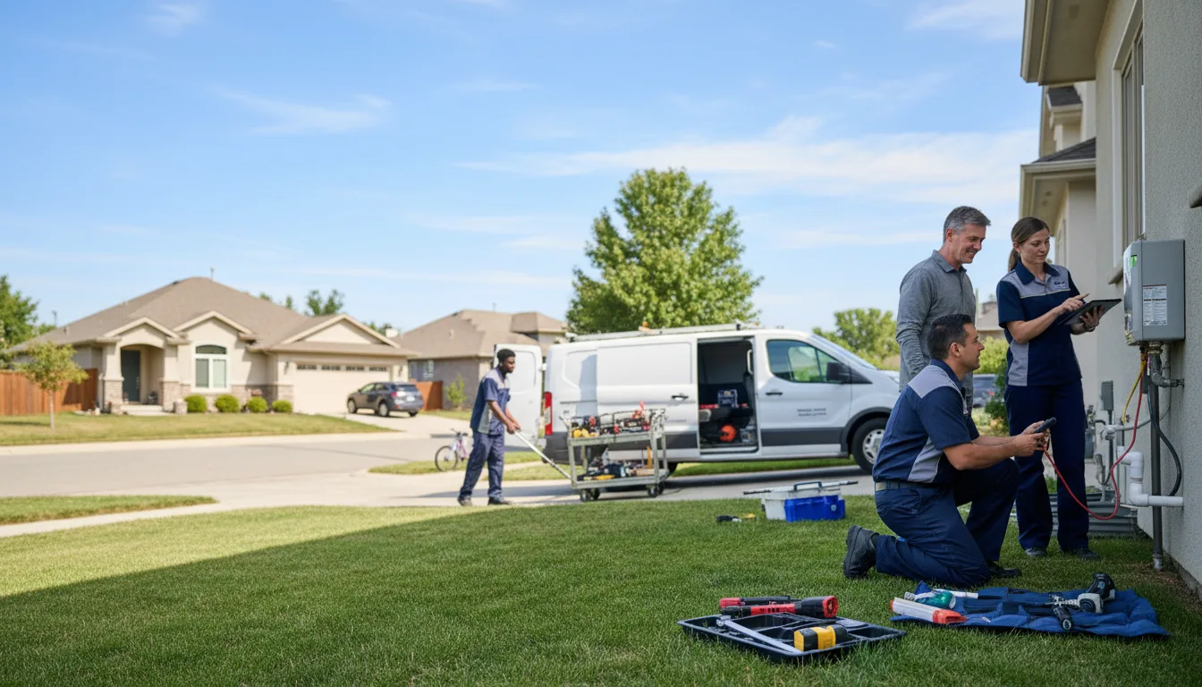 Tankless water heater service in Scroggins, TX